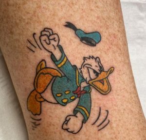 25+ Donald Duck Tattoo Designs with Meanings and Ideas - Body Art Guru
