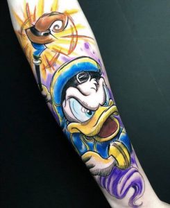 25+ Donald Duck Tattoo Designs with Meanings and Ideas - Body Art Guru
