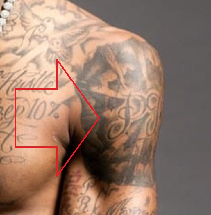 Soulja bicep tattoo