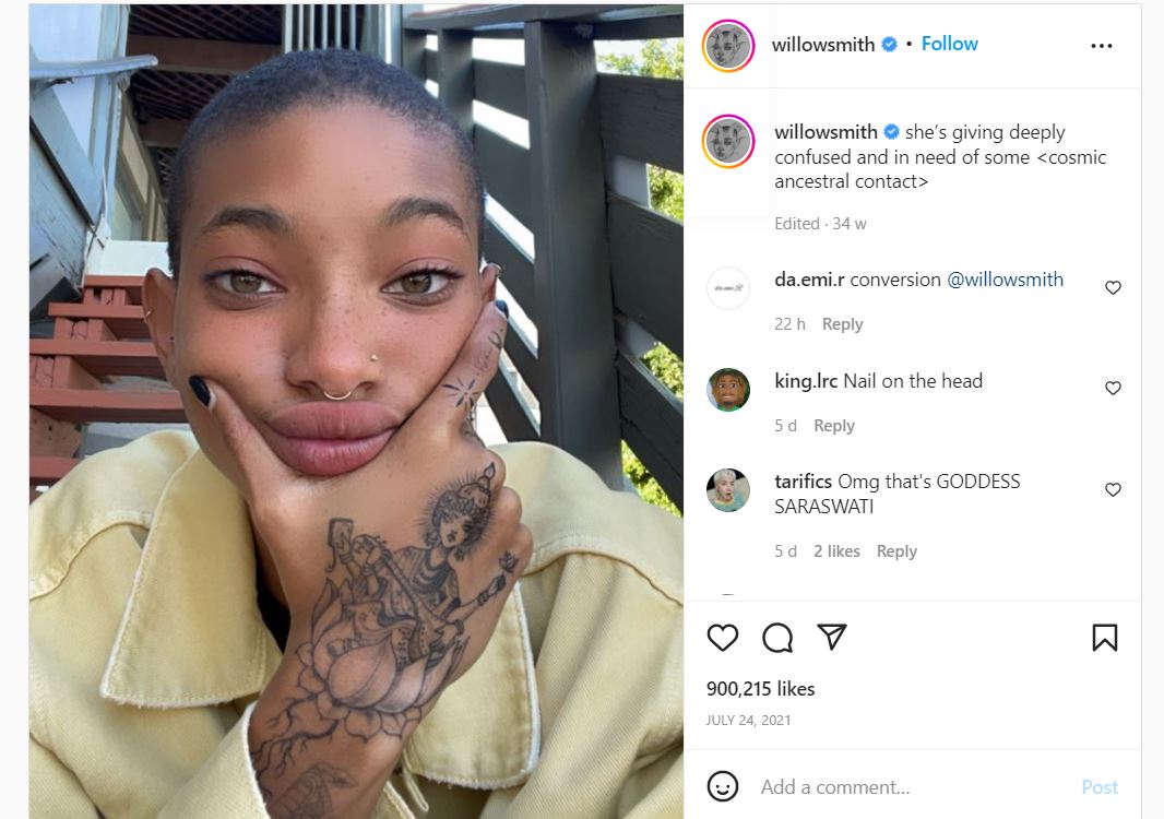 Willow Smith's 5 Tattoos & Their Meanings Body Art Guru