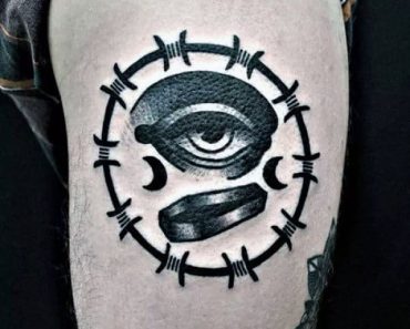 86 Creative Barbed Wire Tattoo Designs with Ideas and Meanings