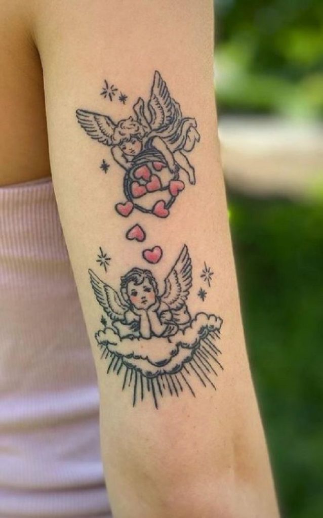 65+ Amazing Cherub Tattoos with Meanings, Ideas, and Celebrities Body