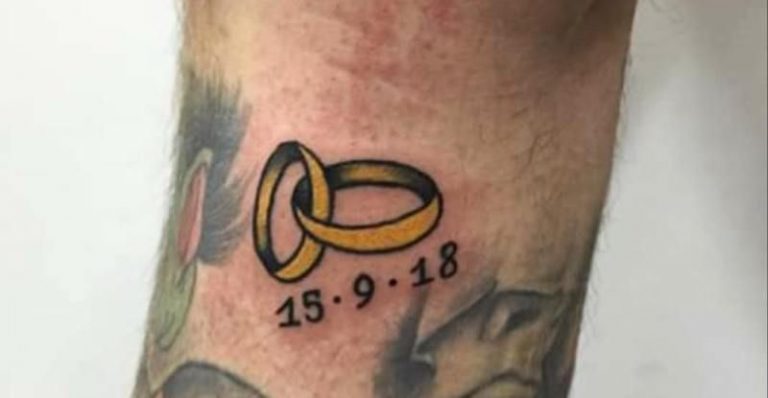 50+ Amazing Ring Tattoos Designs with Meanings, Ideas, and Celebrities ...