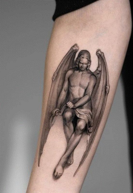 Fallen Angel Tattoo Meaning  Where It Comes From and How It Translates  Into Art