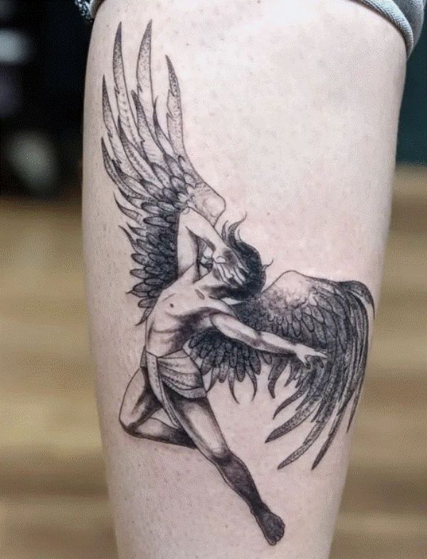 250 Best Angel Devil Tattoo Designs 2023 Demon vs God Ideas