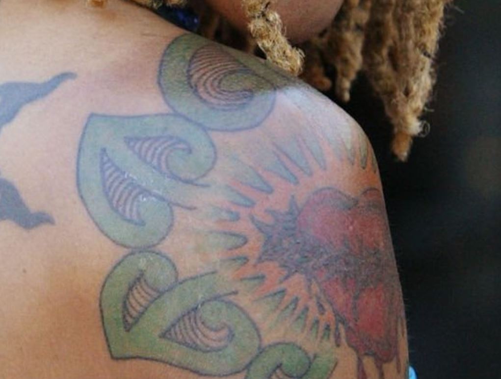 Debra right shoulder tattoo