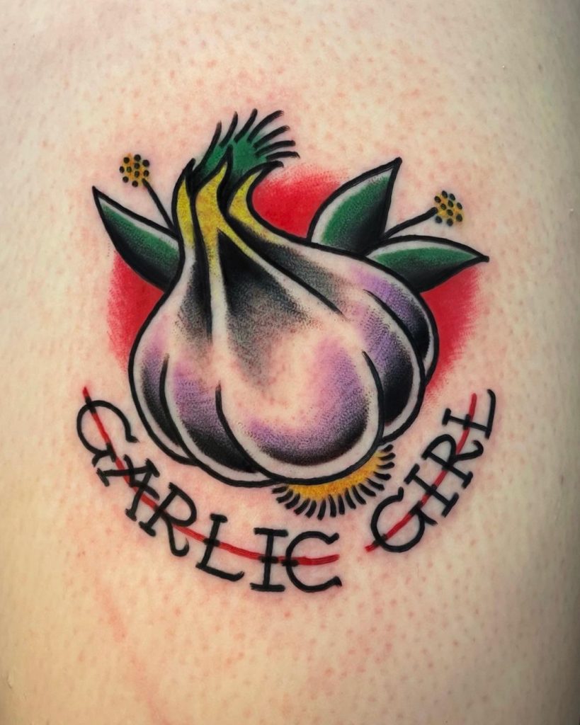 25 Amazing Garlic Tattoo Designs with Meanings and Ideas Body Art Guru
