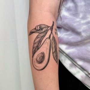 30 Amazing Avocado Tattoo Designs with Meanings and Ideas - Body Art Guru