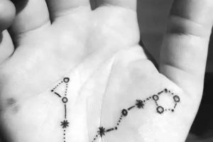 8 Vogue Ideas for Pisces Constellation Tattoo with Meanings