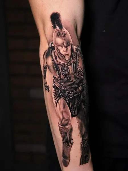 30 Best Achilles Tattoo with Meaning and Ideas - Body Art Guru