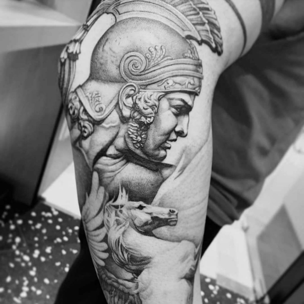 30 Best Achilles Tattoo with Meaning and Ideas - Body Art Guru