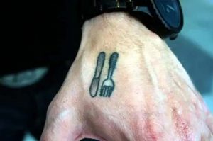 Fork Tattoo