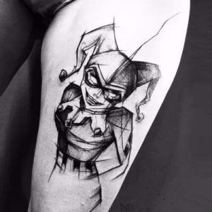 20+ Best Harley Quinn Tattoo Designs with Ideas and Meanings - Body Art ...