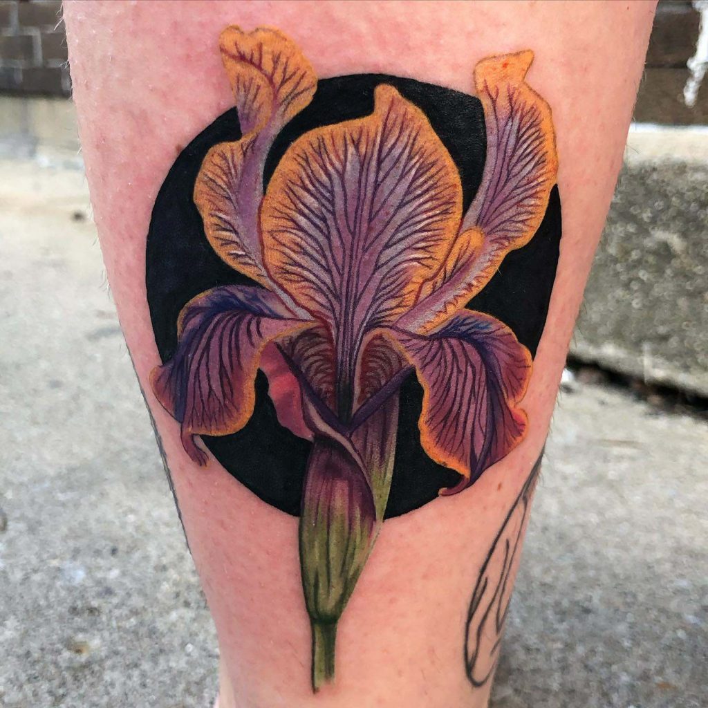 30 Mesmerizing Iris Tattoo with Meaning and Ideas Body Art Guru