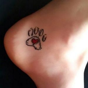 25 Best Paw Print Tattoos with Meanings and Ideas - Body Art Guru