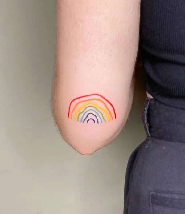 Rainbow Tattoos 3