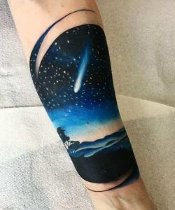 50+ Incredible Shooting Star Tattoo Ideas with Meanings - Body Art Guru