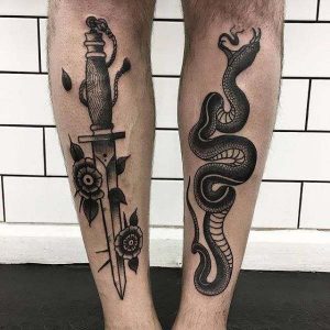 Knife Tattoo