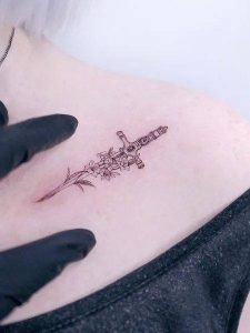 Knife Tattoo