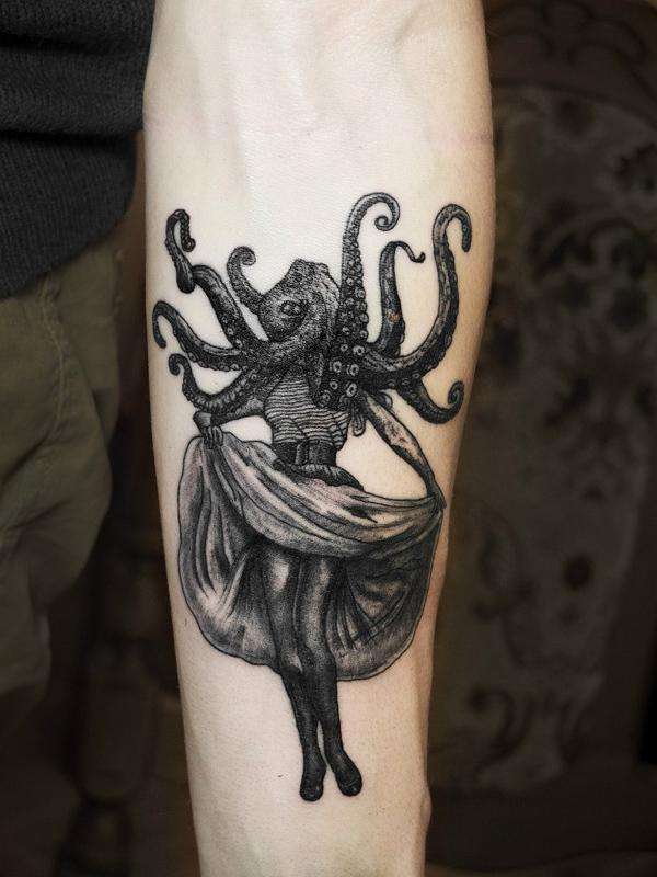 octopus tattoo design