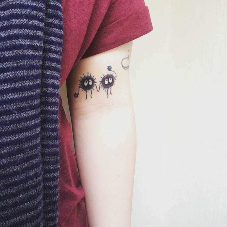 35+ Cute Soot Sprite Tattoo Designs with Meanings and Ideas - Body Art Guru