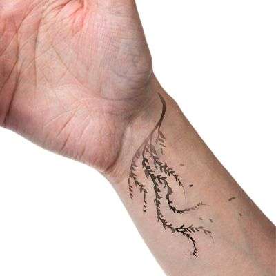 weeping willow tattoo