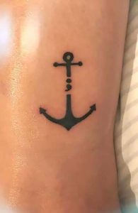 50 Meaningful Semicolon Tattoos With Meaning And Ideas - Body Art Guru