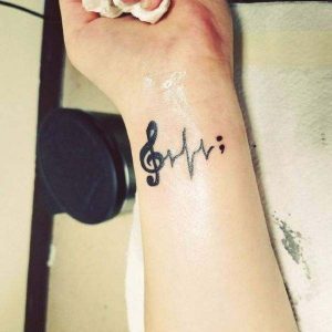 50 Meaningful Semicolon Tattoos With Meaning And Ideas - Body Art Guru