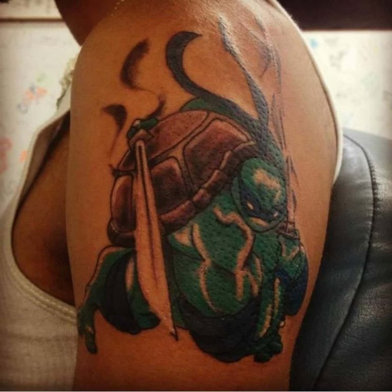 100 Teenage Mutant Ninja Turtles (TMNT) Tattoo Designs with Ideas and