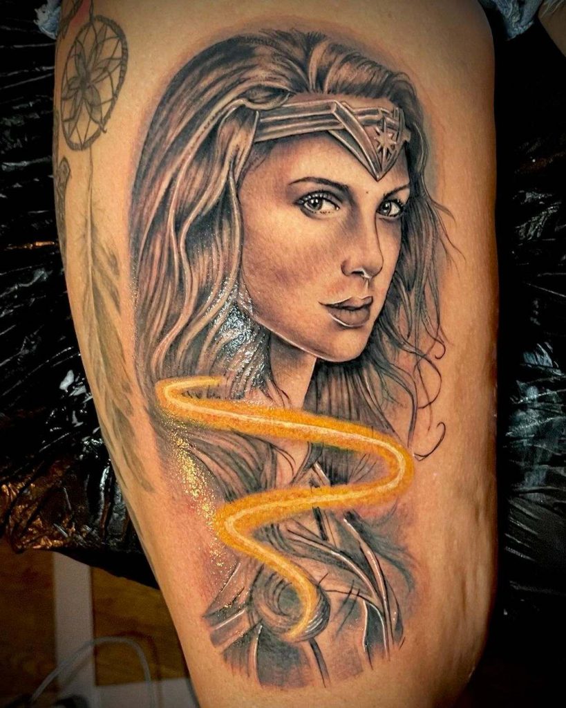 100 Magnificent Wonder Woman Tattoo Designs with Meanings and Ideas ...