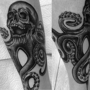 39 Interesting Octopus Skull Tattoo Designs with Meanings and Ideas ...