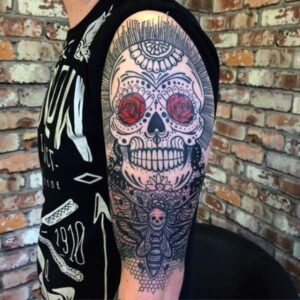 93 Creative Sugar Skull Tattoo Designs with Meanings, Ideas and ...