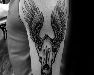 69 Cool Wolf Skull Tattoo Designs With Meanings and Ideas
