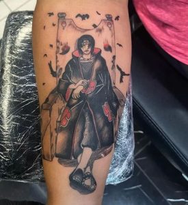 Itachi Uchiha Tattoos with Ideas and their Meanings - Body Art Guru