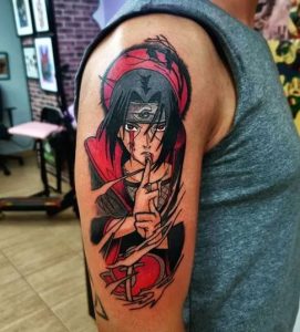 Itachi Uchiha Tattoos with Ideas and their Meanings - Body Art Guru
