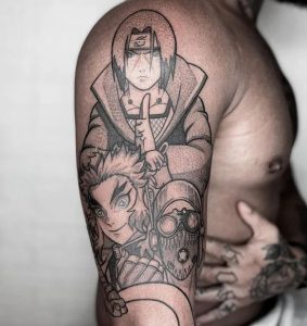 Itachi Uchiha Tattoos with Ideas and their Meanings - Body Art Guru