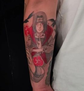 Itachi Uchiha Tattoos with Ideas and their Meanings - Body Art Guru